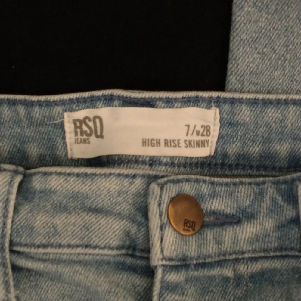 JEANS - RSQ Girls Jeans (2) pairs light & dark Mid-Rise… - Picture 6 of 7